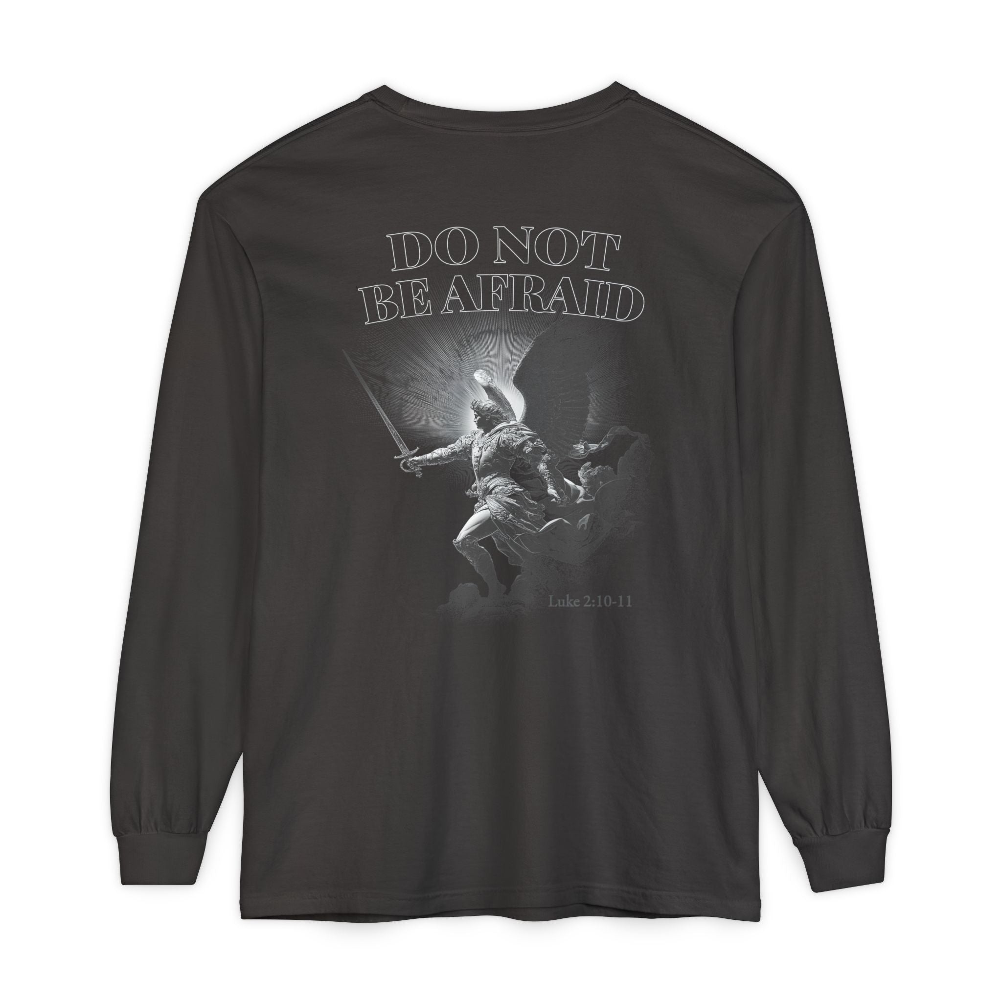 Do Not Be Afraid Long Sleeve Tee — Angel