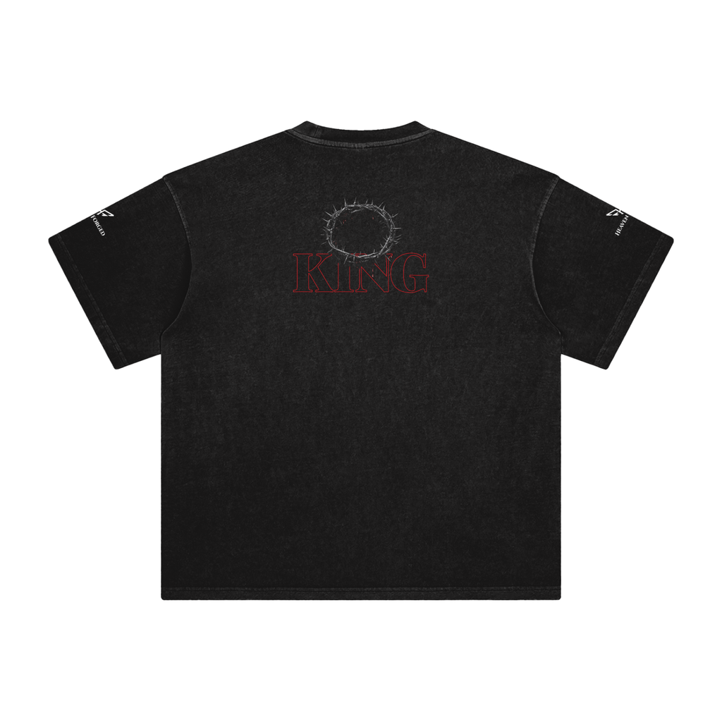 Jesus is King Enzyme Washed T-Shirt