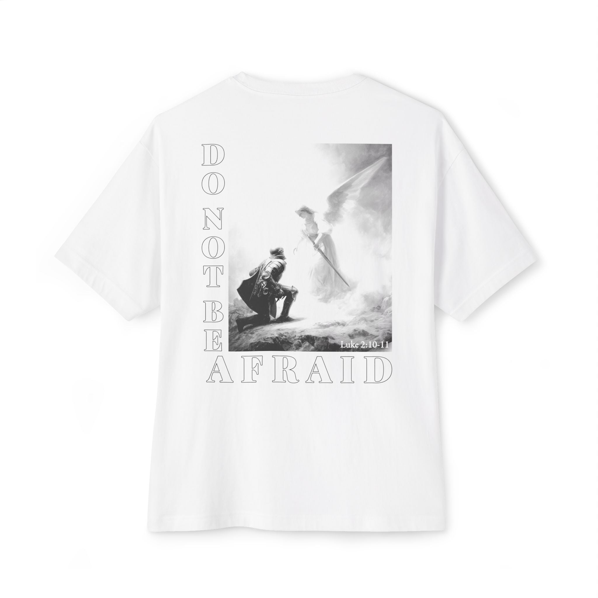 Do Not Be Afraid Oversized Tee — Cliffside