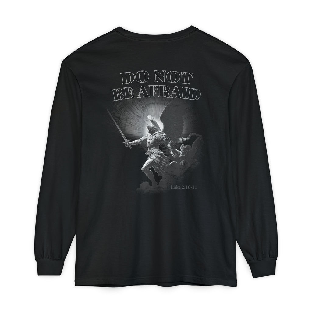 Do Not Be Afraid Long Sleeve Tee — Angel
